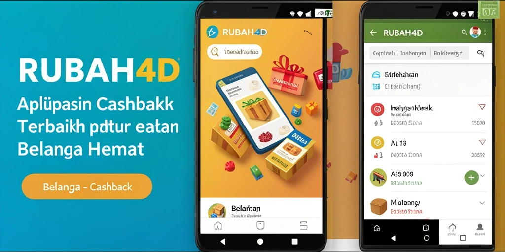 Antarmuka pengguna RUBAH4D menampilkan penawaran Cashback yang menarik.